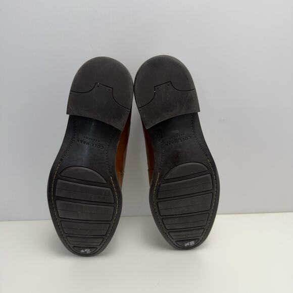 Cole Haan Dress Loafers Shoes Size 11M Leather Chestnut Brown Career Wear main image 7